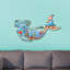 Handmade Coastal Fantasy & Sci-Fi Wall Decor on Wood-16371596