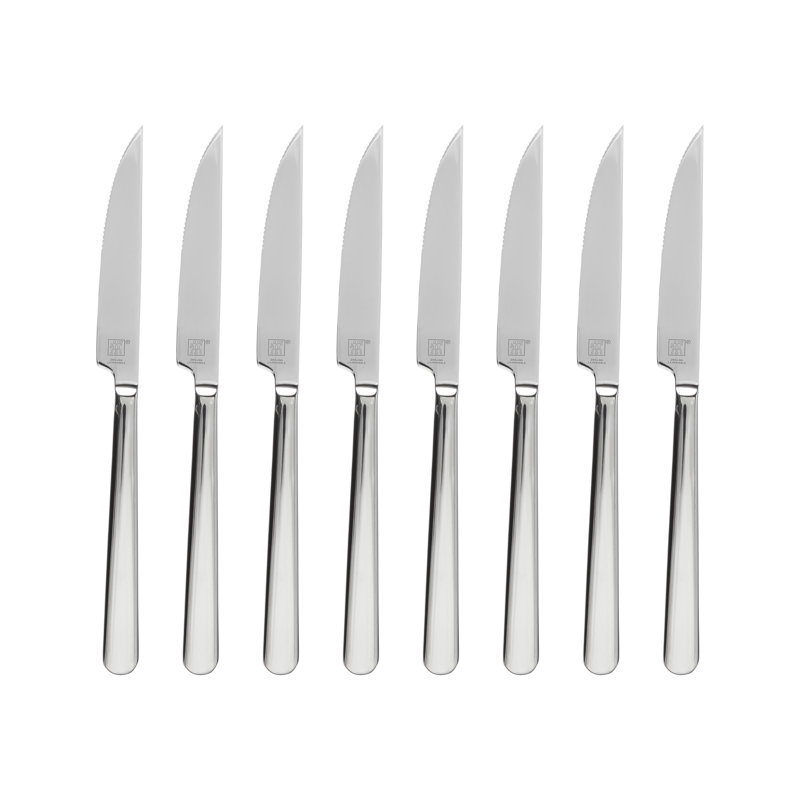 Ensemble de couteaux à steak contemporain 8 pièces