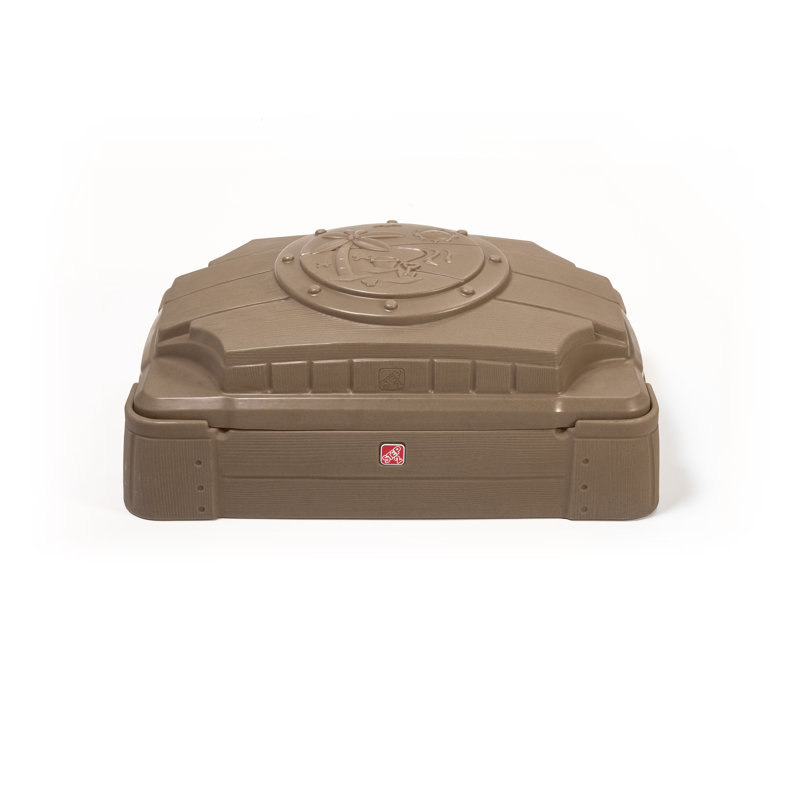 Step2 Play and Store 2.3' Rectangular Sandbox with Cover