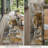 8' Runner Brown and Gray Abstract Washable Non Skid Indoor Outdoor Runner Rug