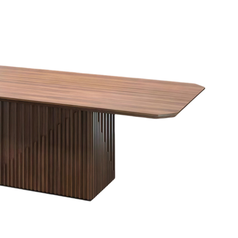 Table de salle à manger en bois - élégance sans effort, H 29,52 po x L 94,48 po x l 39,37 po