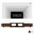 Mid-Century Modern Extendable Walnut TV Stand with Stainless Steel Base, 63.4"-94.5" Adjustable Media Console Fits Up to 100 Inch TV for Living Room-608710323