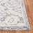 Blossom Hand Tufted Wool And Cotton With Latex Damask Rug-1722019855
