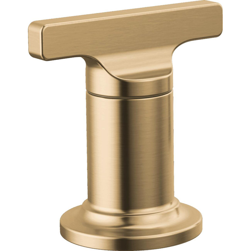 Tetra Roman Tub Faucet T-Lever Handle Set, Champagne Bronze