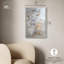 Golden Mirage, toile élégante abstraite dorée par Art Remedy-105586744-105586756
