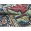 Hand-Knotted High-Quality Red and Blue Area Rug