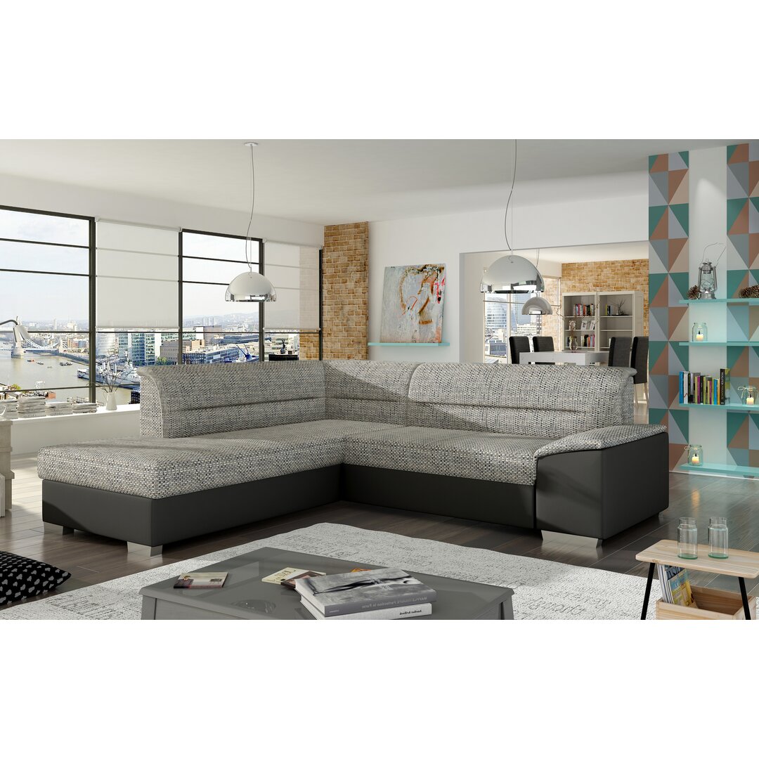 Ecksofa Gervais mit Bettfunktion