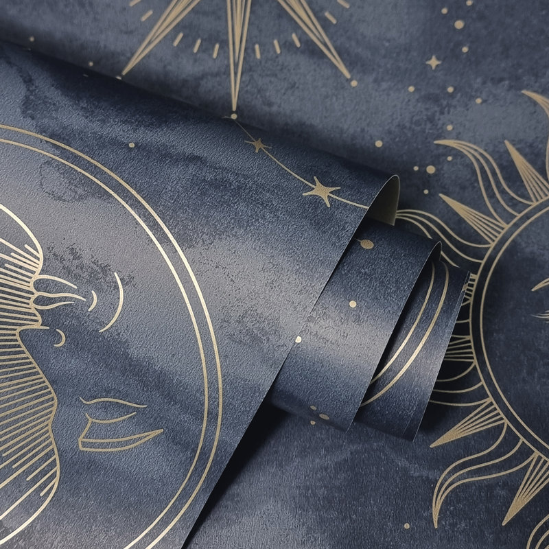 Kalel Navy Celestial Wallpaper