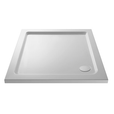 70 cm x 70 cm Shower Tray in White