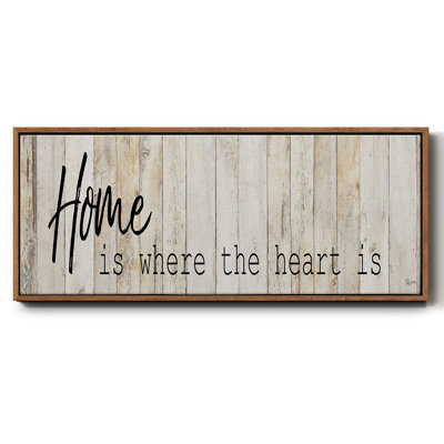 Home- Framed Canvas