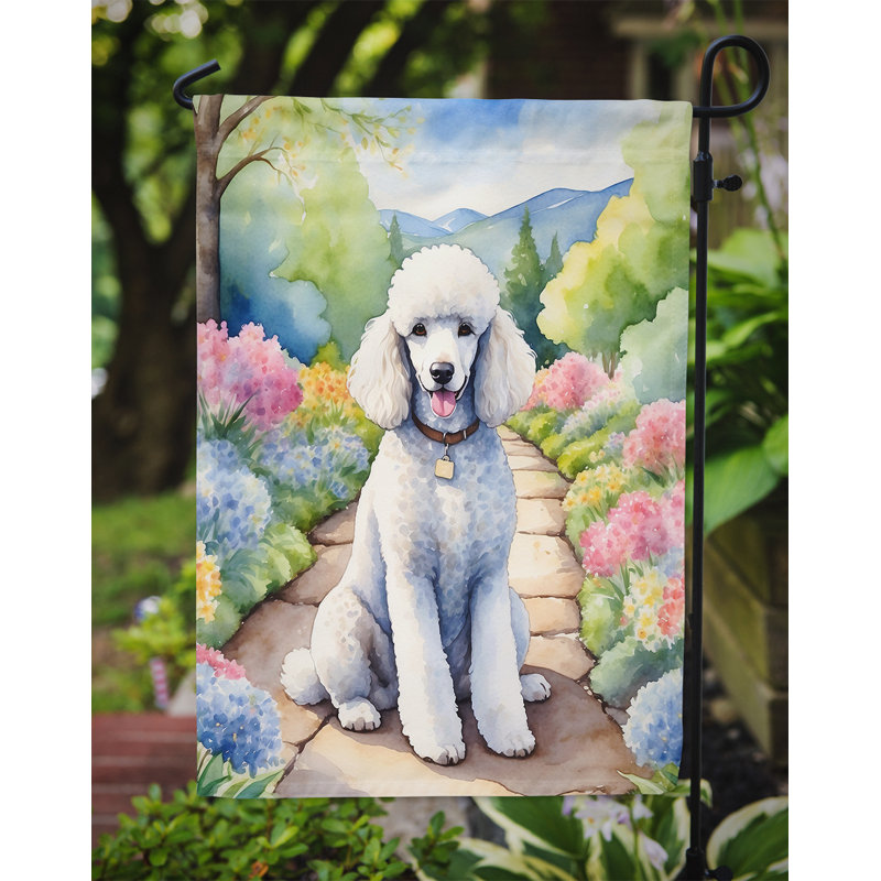 Tanasha Double Sided 15.5'' H x 11.25'' W Polyester Garden Flag