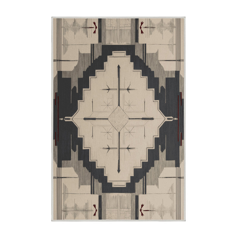 Medallion Mirage Rug, Rectangle 3' x 5'
