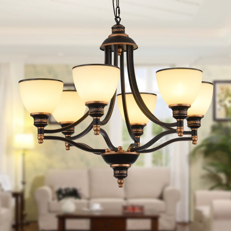 Beechmoor 6 - Light Dimmable Classic / Traditional Chandelier