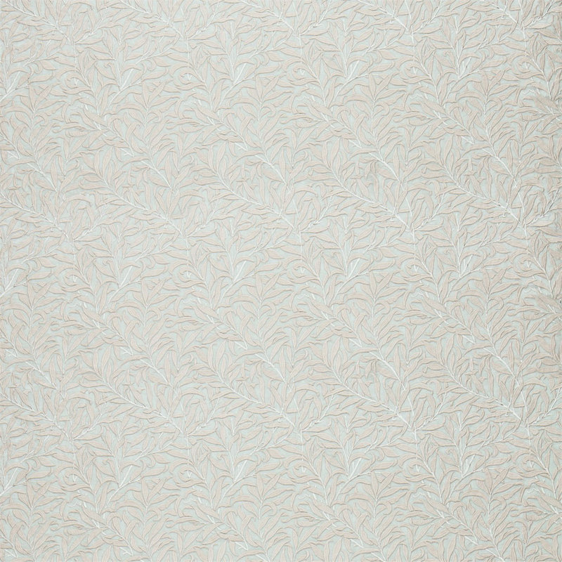 Pure Willow Boughs Embroidery Fabric, Wild Mint
