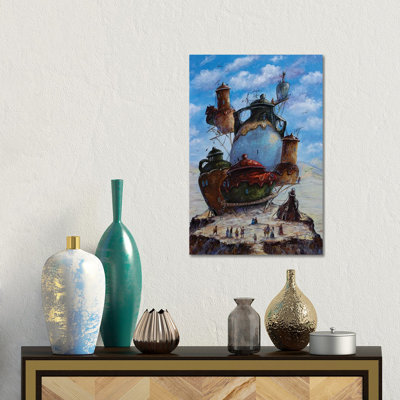 In The City Of Pitchers by Natalia Grinchenko - No Frame Gallery-Wrapped Canvas Giclée on Canvas