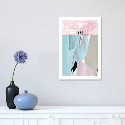 Surfers 1 Piece Wrapped Canvas Wall Art