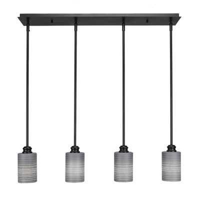 Luminaire suspendu linéaire à 3 lumières Edge