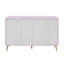 Commode double 6 tiroirs Earven