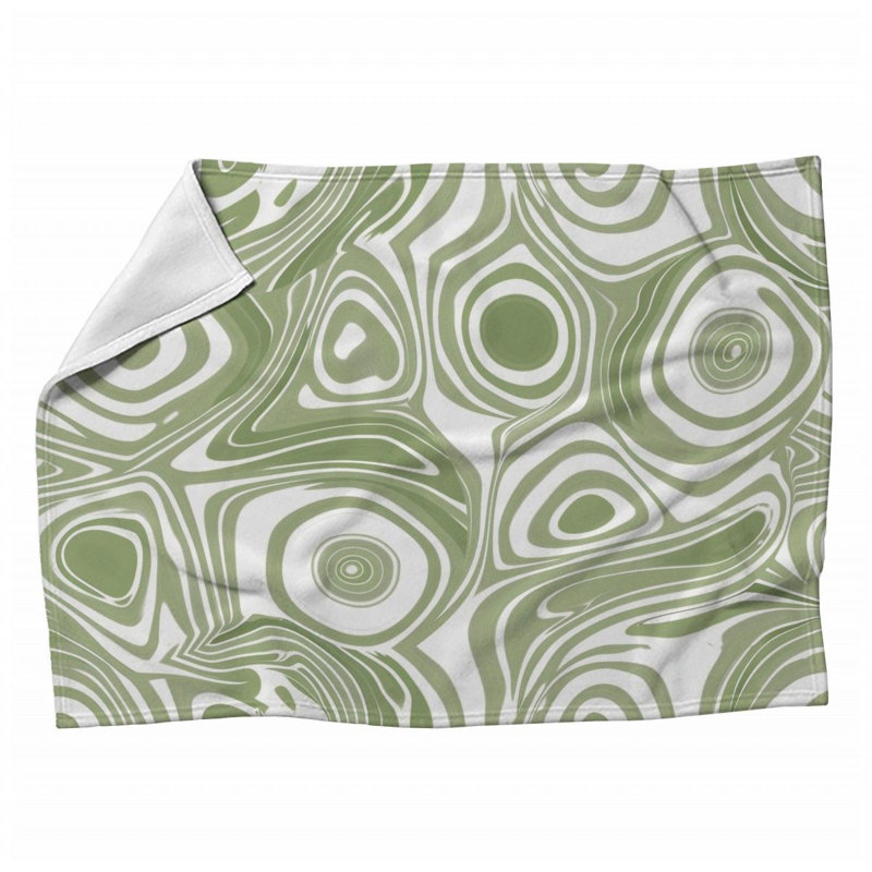 Psychedelic Artwork Bathroom Fleece Throw Blanket - Artwork Throws for Sofas or Beds 12327, Throw