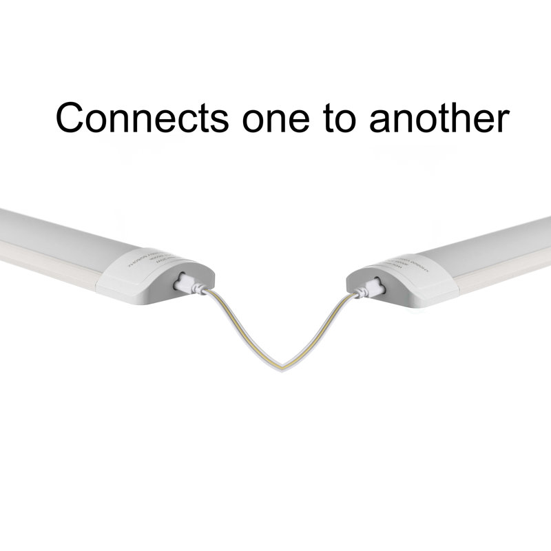 Slim Rectangular White LED Under Cabinet Light Bar