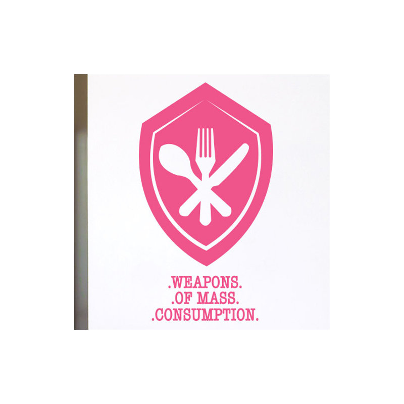 Wall Decal, Pink, Large