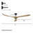 72" 6-Speed Ceiling Fan With Remote Control
