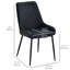 Chaise d'appoint rembourrée Goddard