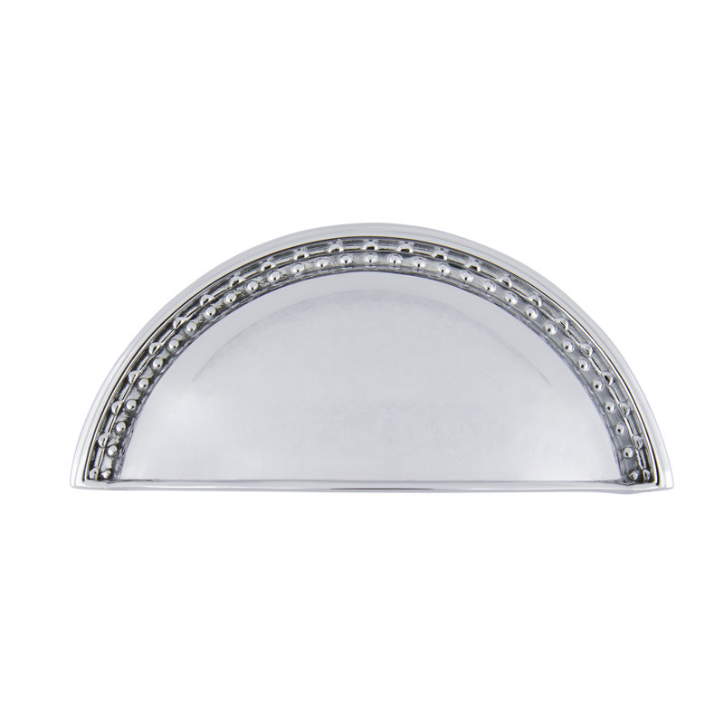 Nostalgic Warehouse Cup Pull Meadows, Bright Chrome