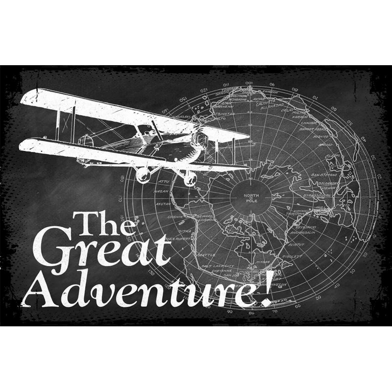 The Great Adventure - Wrapped Canvas Print, 30cm H x 45cm W x 3.81cm D