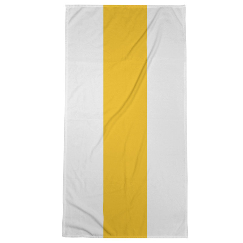 Microfiber Bath Towel, Tennessee Red Football Canary