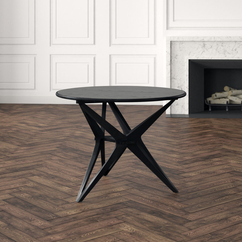 Victor Round Solid Wood Dining Table