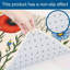 Ensemble de 2 tapis de cuisine à motif floral et papillons