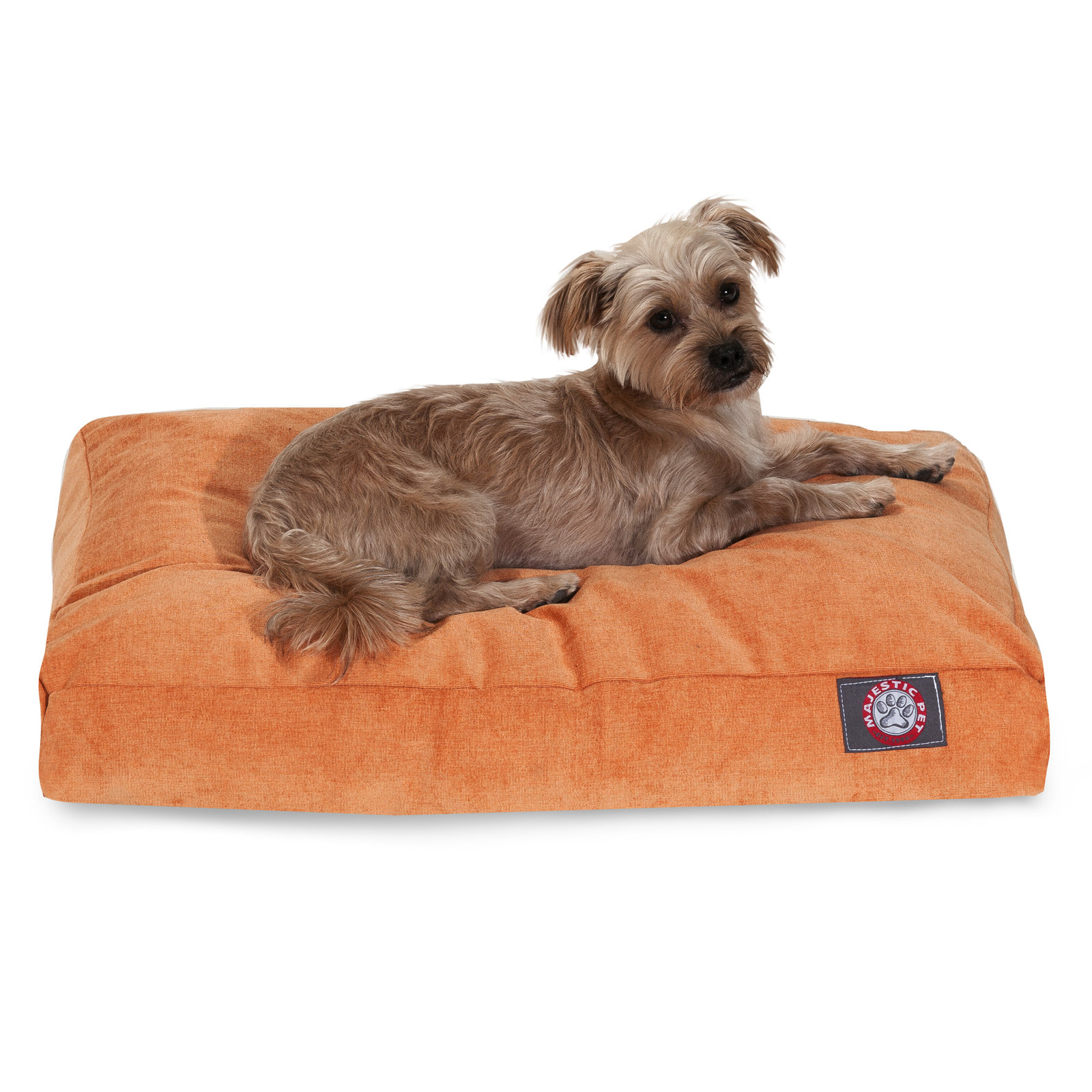 Villa Pet Pillow, Small (20" W x 27" D x 4" H), Orange