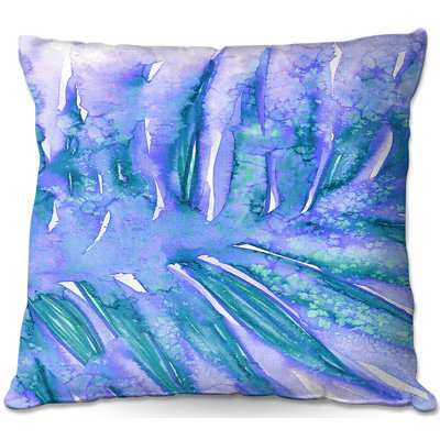 Coussin décoratif turquoise bleu aqua canapé paradise
