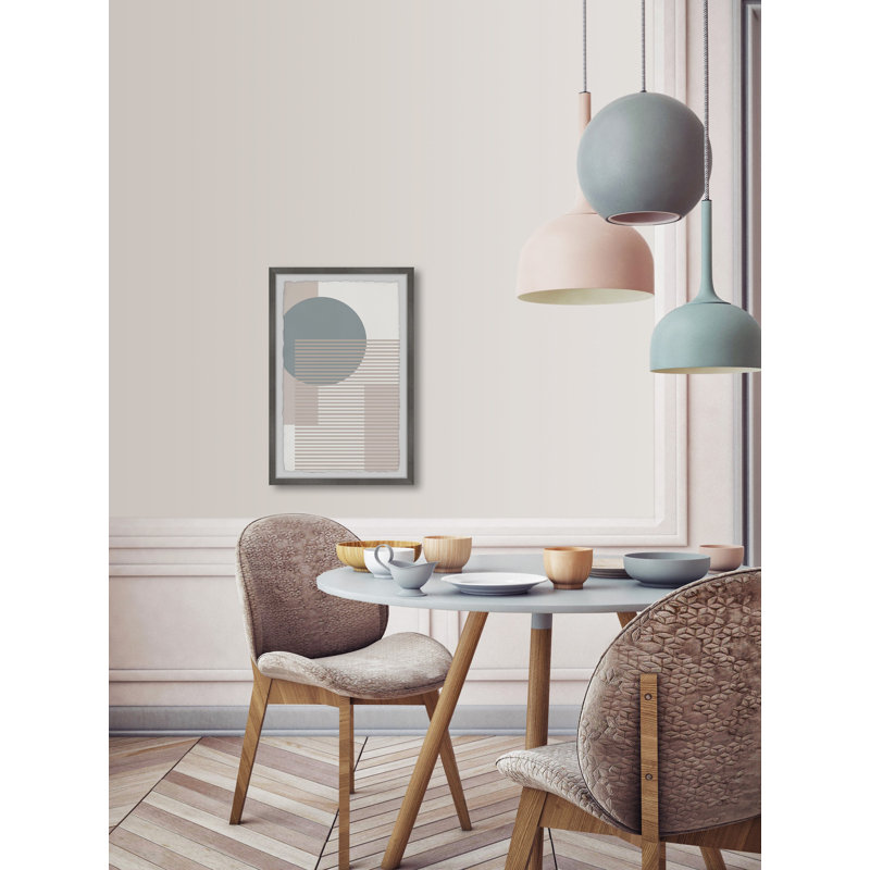 See Through Blinds - Single Picture Frame Painting, 30cm H x 20cm W x 3.81cm D