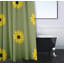 Rideau de douche simple Vieux Floral-19109143