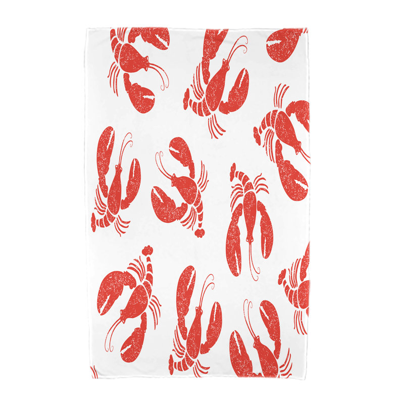 Serviette de bain Ludwig, Rouge