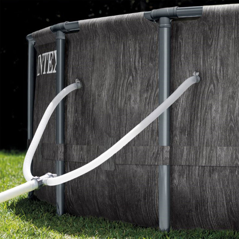 Greywood Round 12-Foot Above Ground Pool with Filter Pump