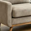 Canapé capitonné 67,7 po de largeur Mid-Century avec pieds en bois-560899366