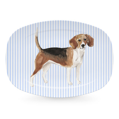 Best Friends Beagle Platter