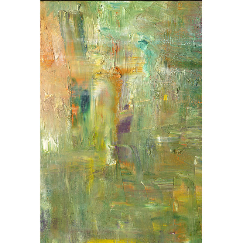 Behind The Curtain Painting by Irina Gorbman