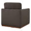 Fauteuil pivotant rembourré Bobbi-125422304