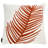 Floral Feather Reversible Throw Pillow