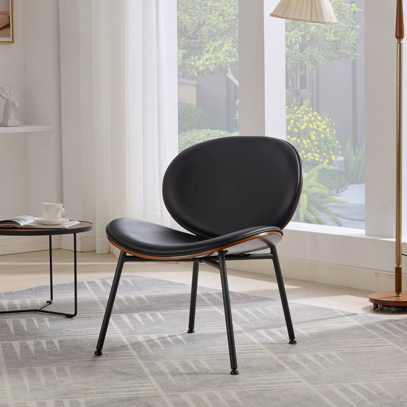 Fauteuil d'appoint simple Mid-Century