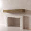 Tablette flottante en bois de teck Duluth-319579647-319579642