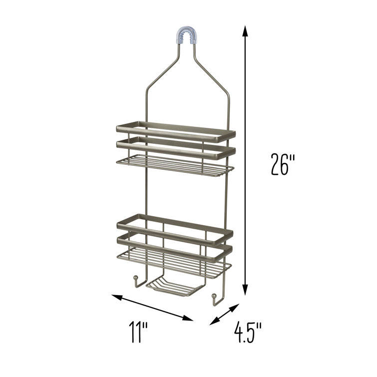 Rebrilliant Meir Hanging Stainless Steel Shower Caddy