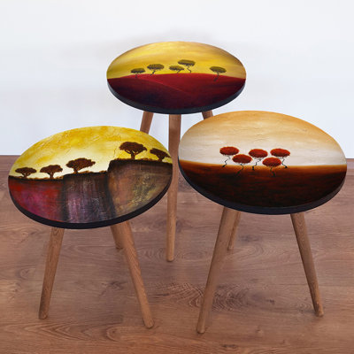 Tables gigognes 3 pieds Melodie