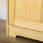 Armoire de rangement de cuisine, armoire autoportante avec portes et tablette
