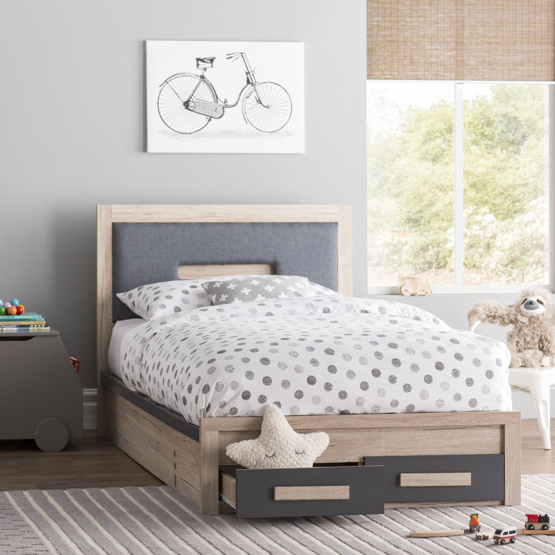 2-Drawer Twin Platform Bed