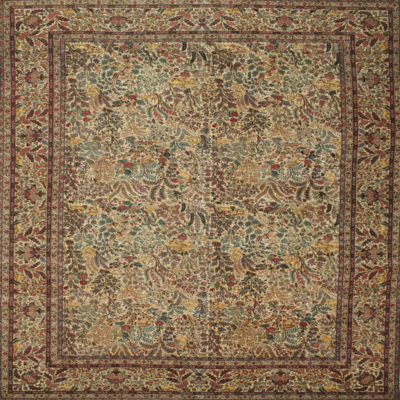Performance Oriental Indoor Rug, Round 3'